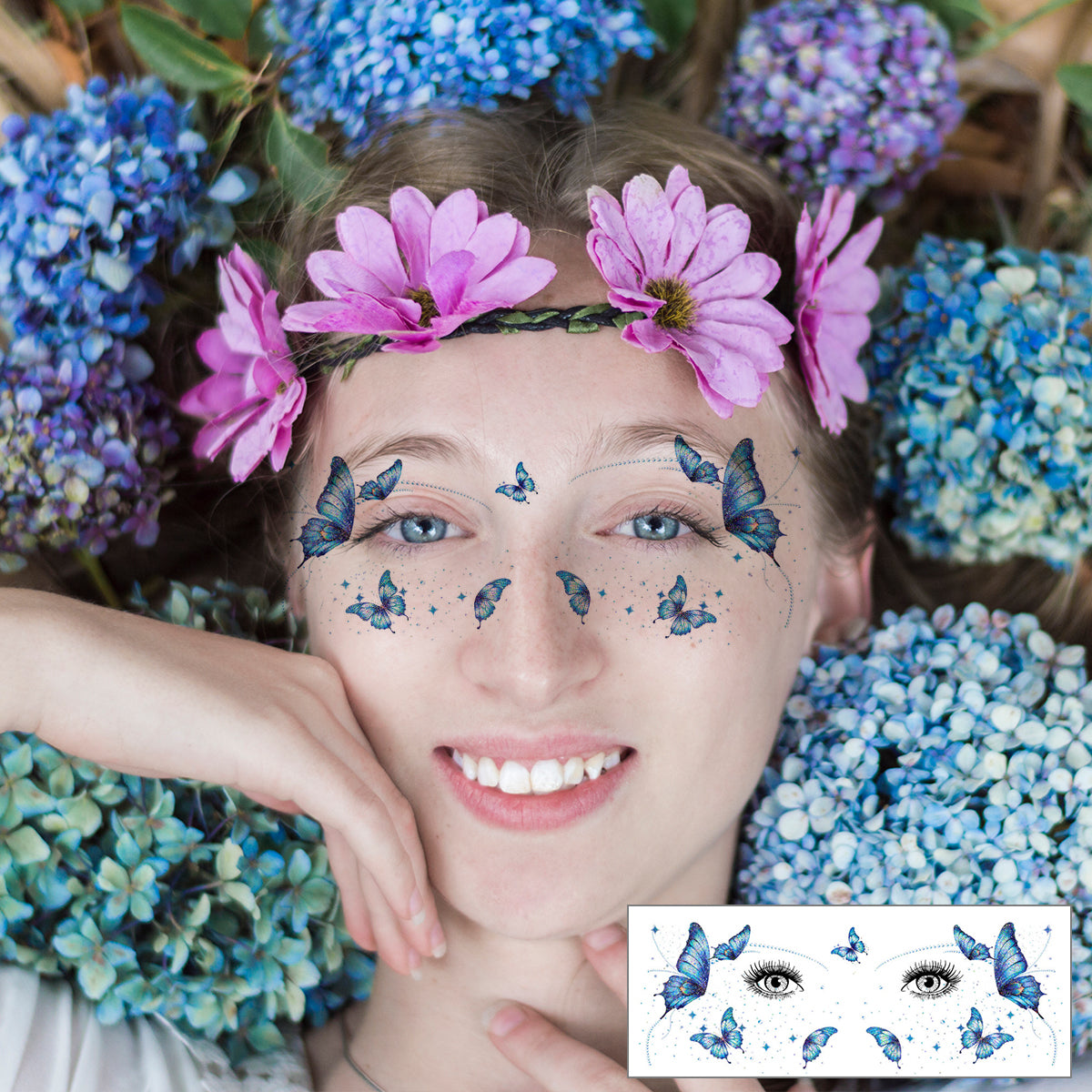 MAYCREATE 10 Sheets Butterfly Tattoo Sticker Colorful Glittering Butterfly Face Temporary Tattoos for Women Girls Waterproof Mehendi Tattoo Sticker for Eyes, Face, Hands, Body, Make Up MAYCREATE 10 Sheets Butterfly Tattoo Sticker Colorful Glittering Butterfly Face Temporary Tattoos for Women Girls Waterproof Mehendi Tattoo Sticker for Eyes, Face, Hands, Body, Make Up